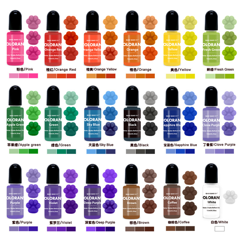 Candle Supplies Tins - 20 Farben Kerzenfarben Wachskerzen Wachs Pigmentfarbe