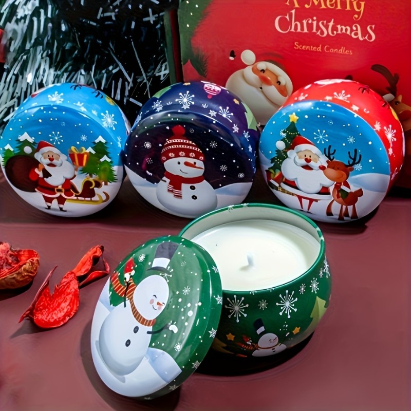 Candle Making Supplies Jars - 12 Stück 4 Unzen floral bedruckte