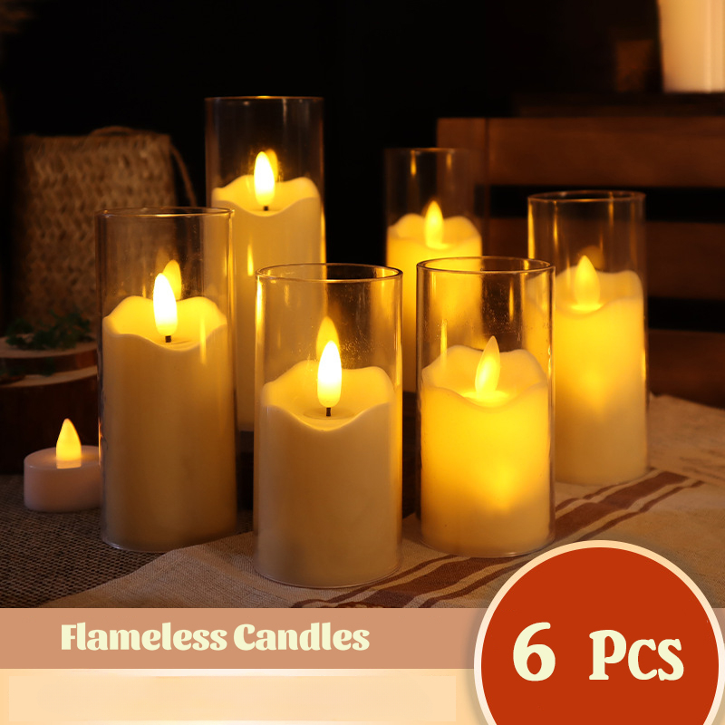 Candle Zero - 6 Stück führte flammen lose elektrische