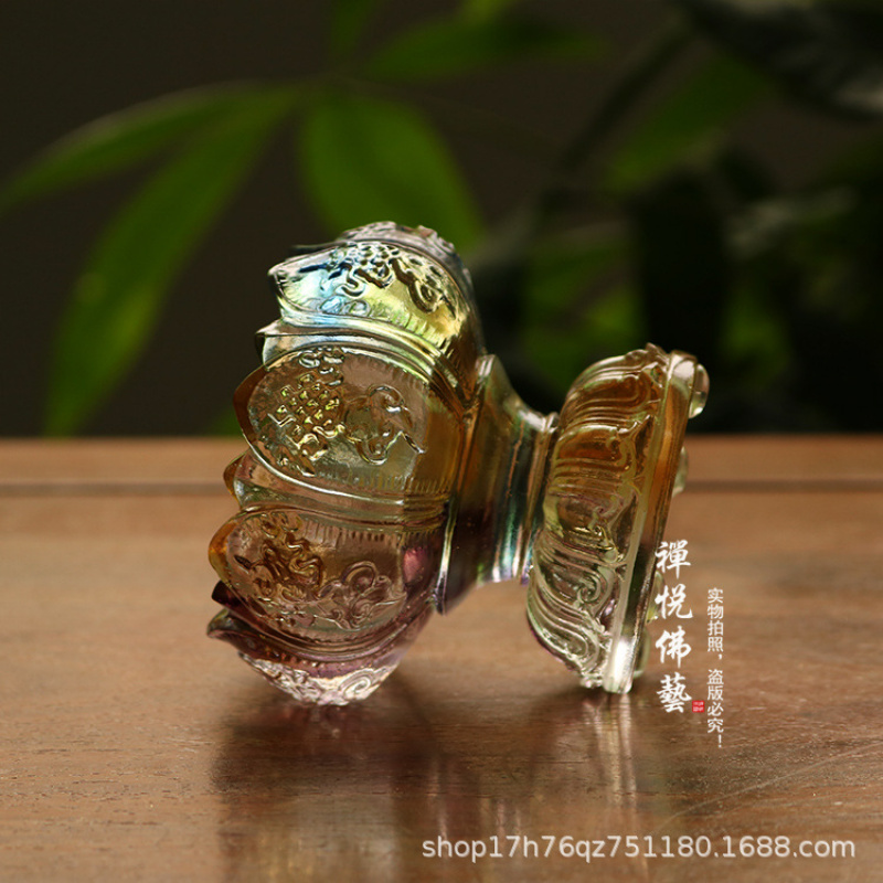 Glas-Lotus-Kerzenhalter mit Ac – Candle Glass Supplies Bewertung und Preis