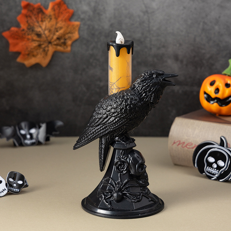 Schwarze Krähe Statue Kerzenst – Candle Supplies Europe Bewertung und Preis