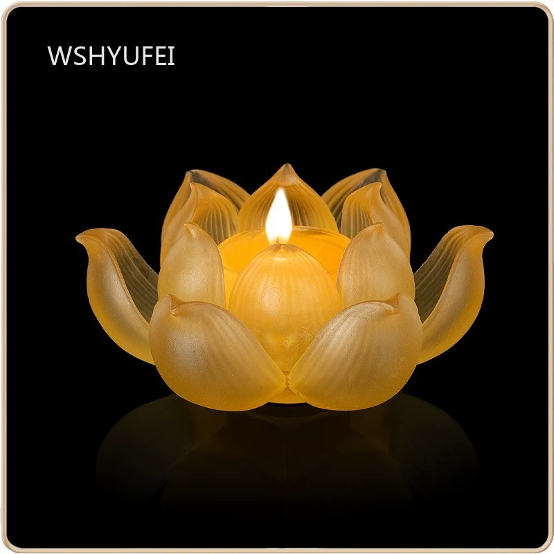 Glas-Lotus-Kerzenhalter Hausha – Candle Glass Supplies Bewertung und Preis