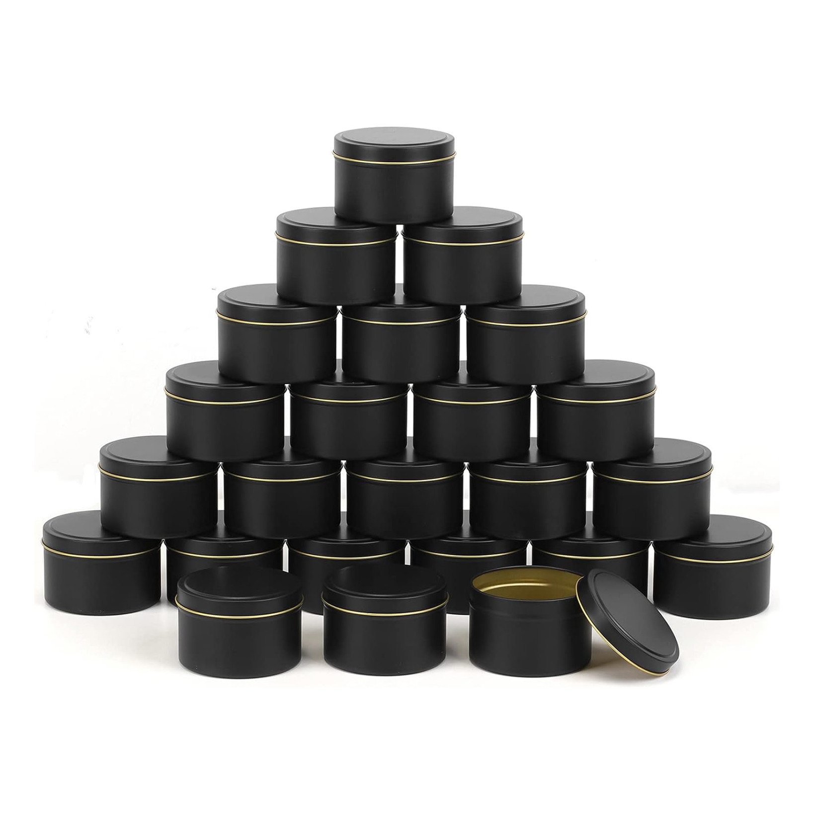 4 Unzen Kerzen dosen 24 Stück  – Metal Tin Lid 4Oz Bewertung und Preis