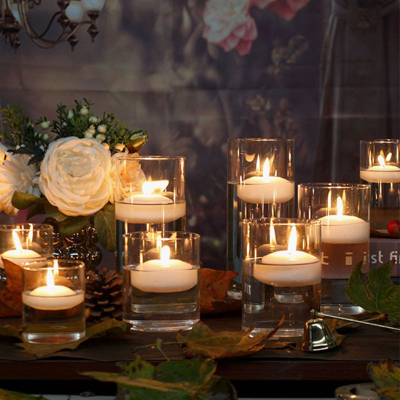 1 stücke Klar Zylinder Glas Ke – Candle Glass Supplies Bewertung und Preis
