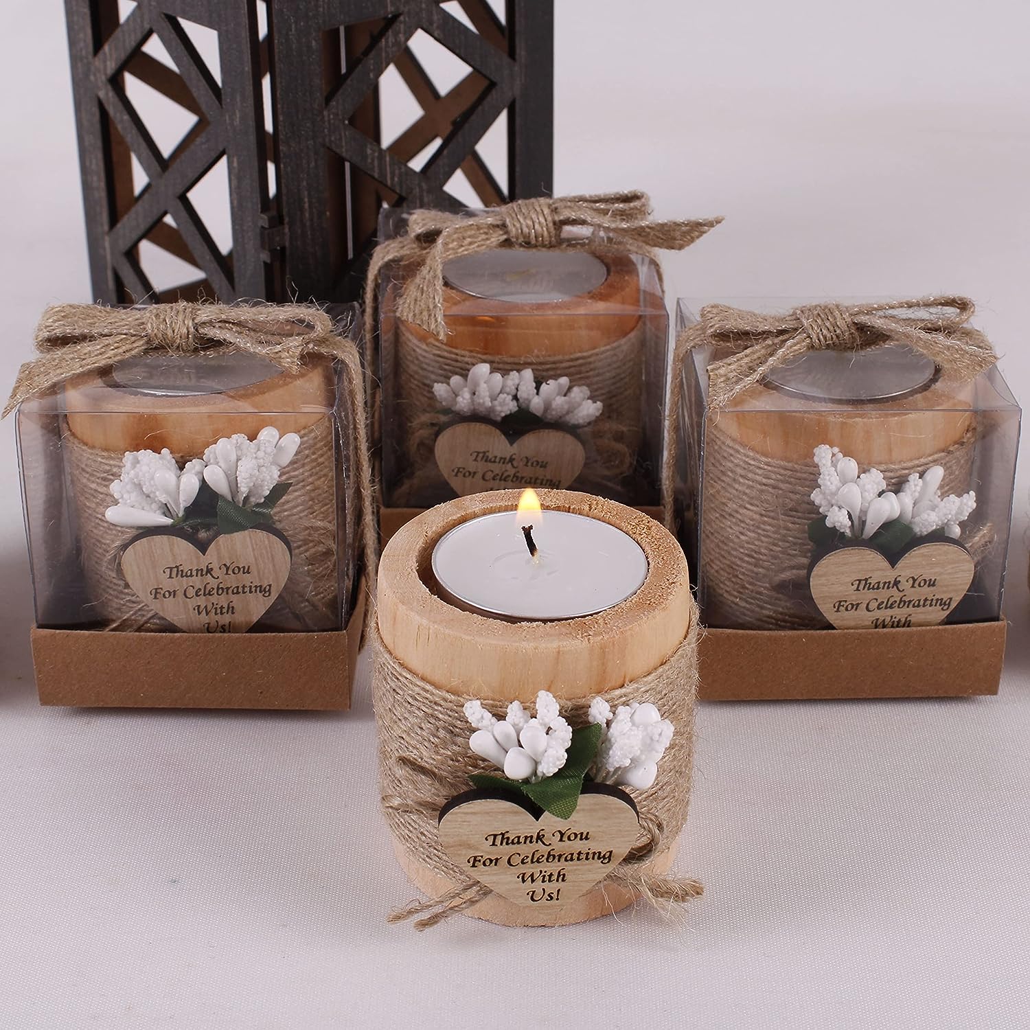 6/12/24PCS Gästegeschenk Kerze – Candle Zero Bewertung und Preis