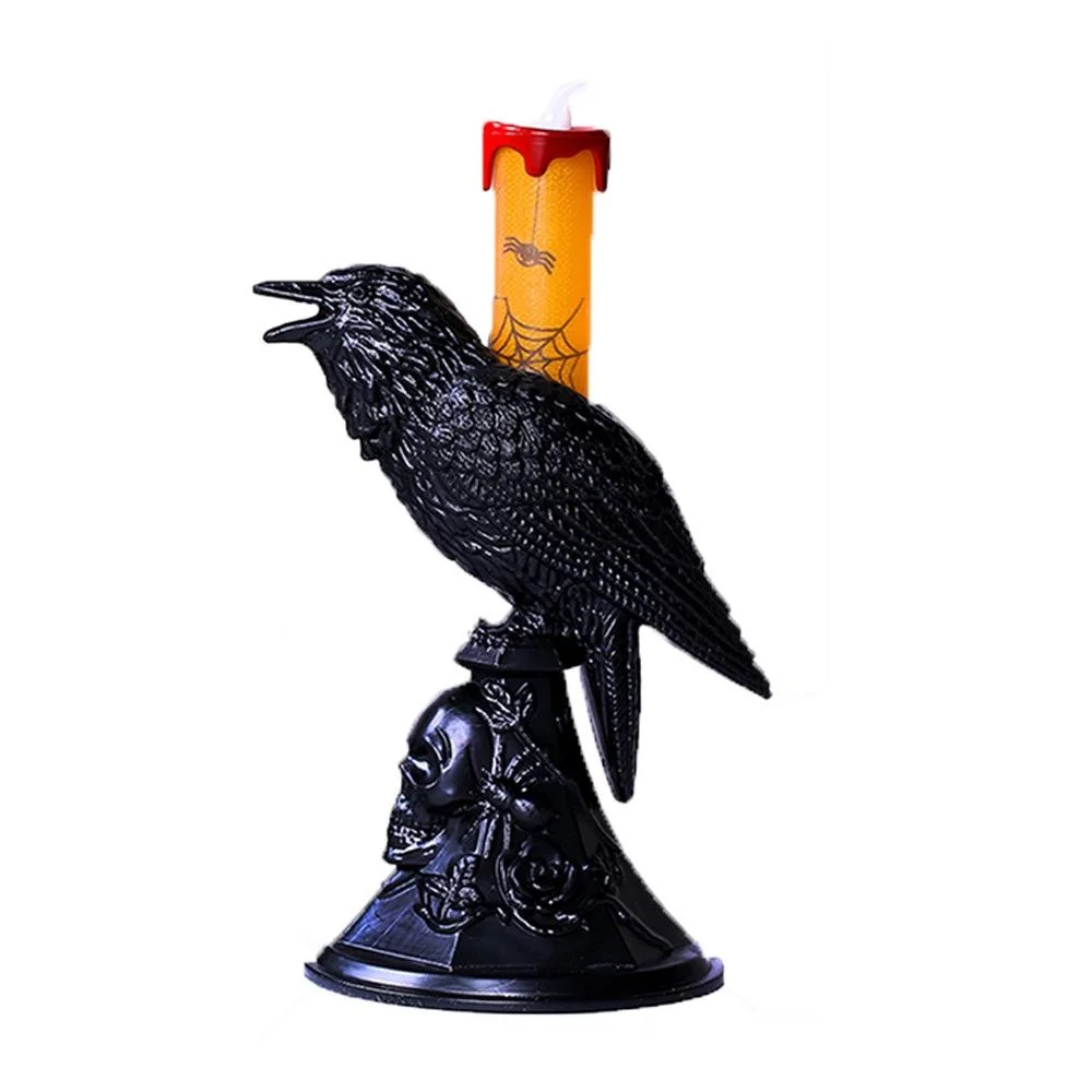 Neue schwarze Krähe-Statue, le – Candle Supplies Europe Bewertung und Preis