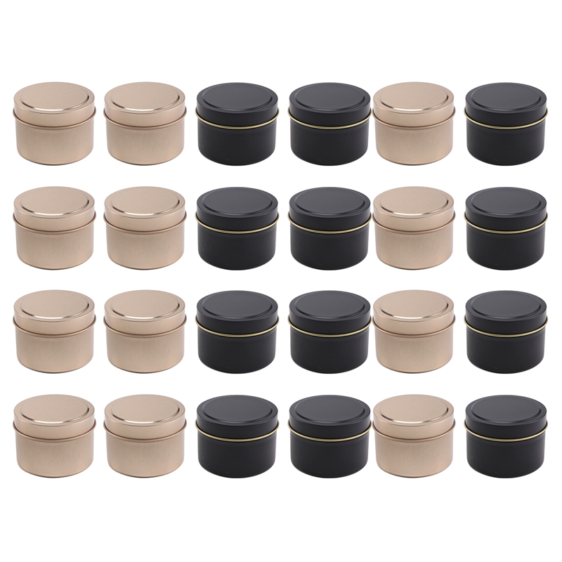 24er-Pack Kerzendosen mit Deck – Metal Tin Lid 4Oz Bewertung und Preis