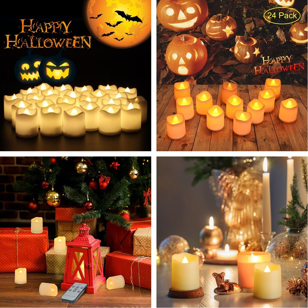 12/24 Stück flammenlose LED-Te – Candle Zero Bewertung und Preis