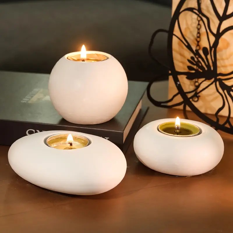Teelichthalter aus Kunstharz,  – Candle Zero Bewertung und Preis