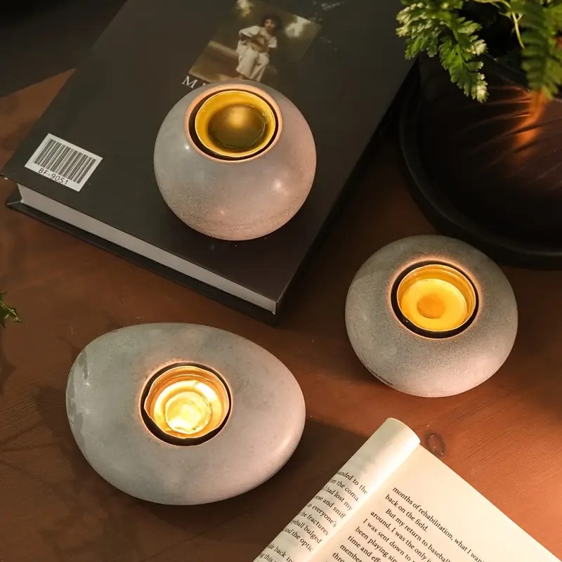 Teelichthalter aus Kunstharz,  – Candle Zero Bewertung und Preis