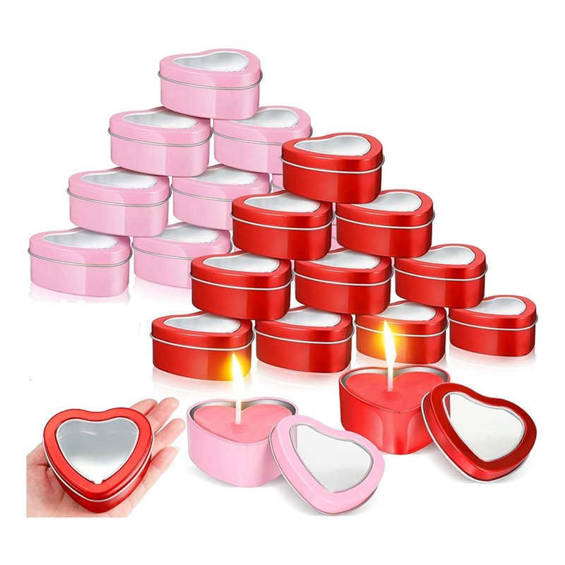 ABUI-96 Stück 4 Unzen Herzförm – Metal Tin Lid 4Oz Bewertung und Preis