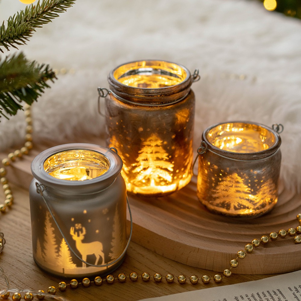 Weihnachten Galvani Glas Kerze – Candle Glass Supplies Bewertung und Preis
