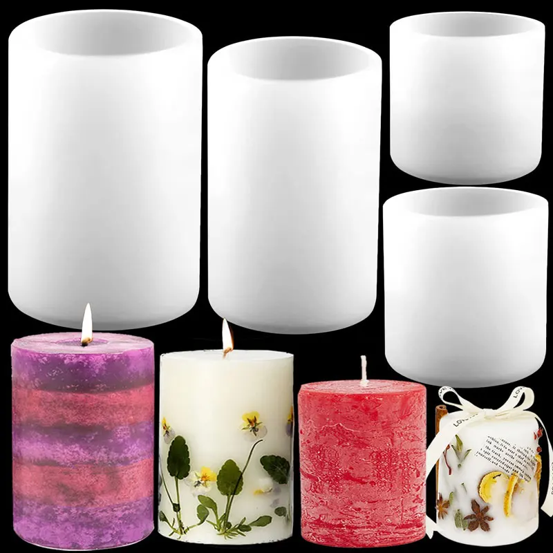 Zylinder Silikon Kerze Formen  – Candle Supplies Tins Bewertung und Preis