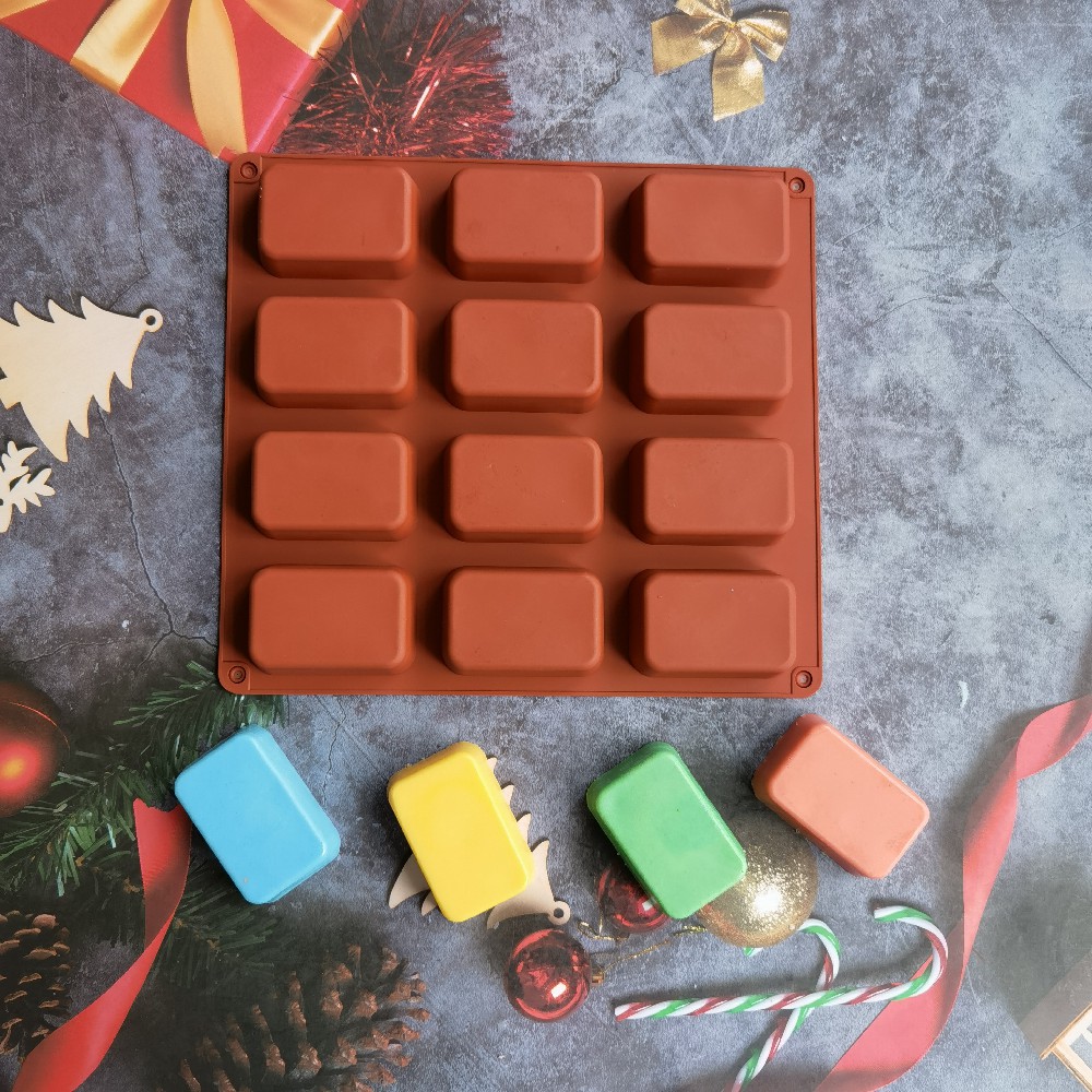12 Kavität quadratische Siliko – Candle Supplies Tins Bewertung und Preis