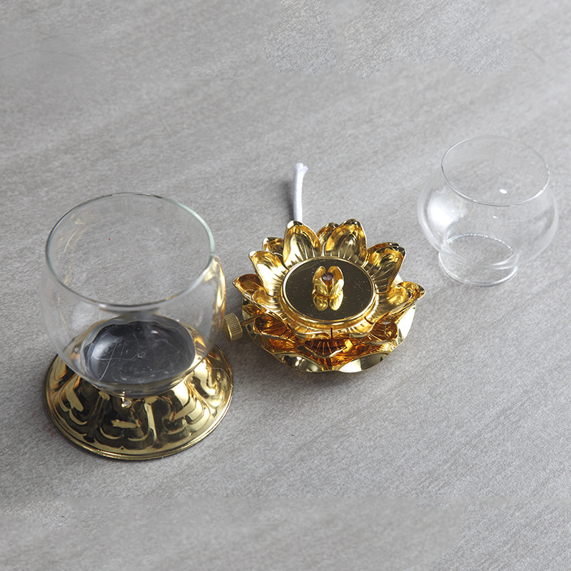 Goldene Öllampe für Buddhisten – Candle Zero Bewertung und Preis