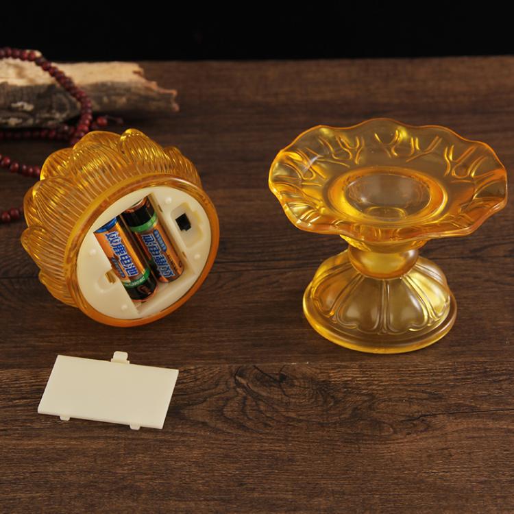 Batteriebetriebene bunte Glas- – Candle Glass Supplies Bewertung und Preis