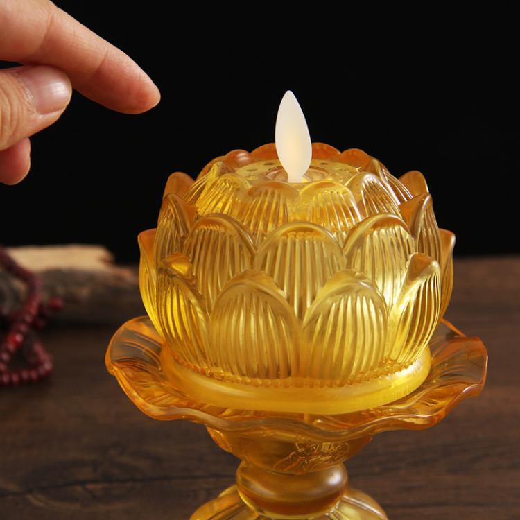 Batteriebetriebene bunte Glas- – Candle Glass Supplies Bewertung und Preis