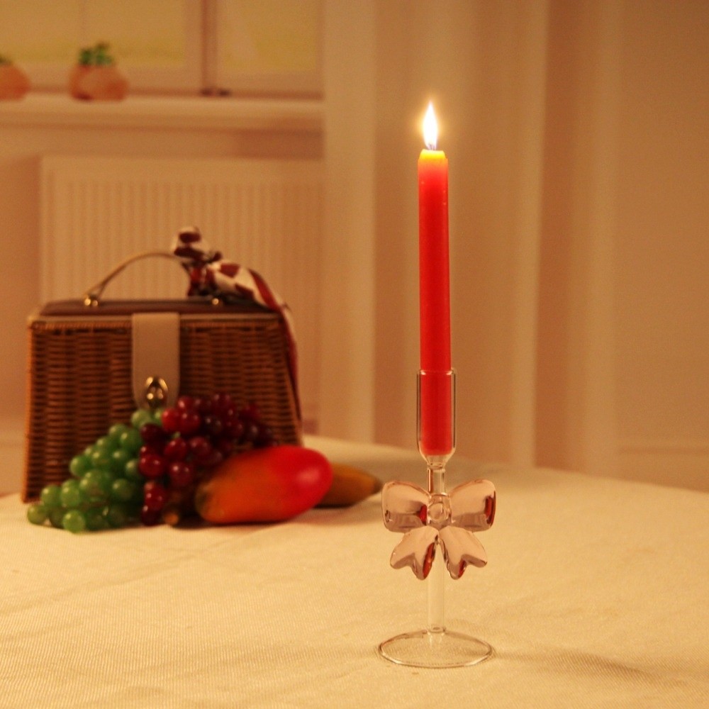 Klarer Glas-Kerzenhalter mit S – Candle Glass Supplies Bewertung und Preis