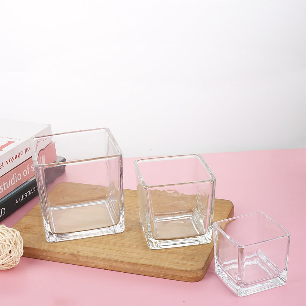 Geometrie Quadratischen Kerzen – Candle Glass Supplies Bewertung und Preis