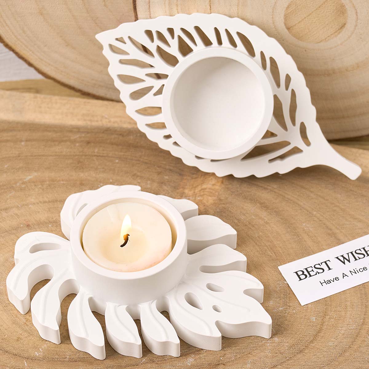 Blätter Kerzenständer Silikonf – Candle Zero Bewertung und Preis